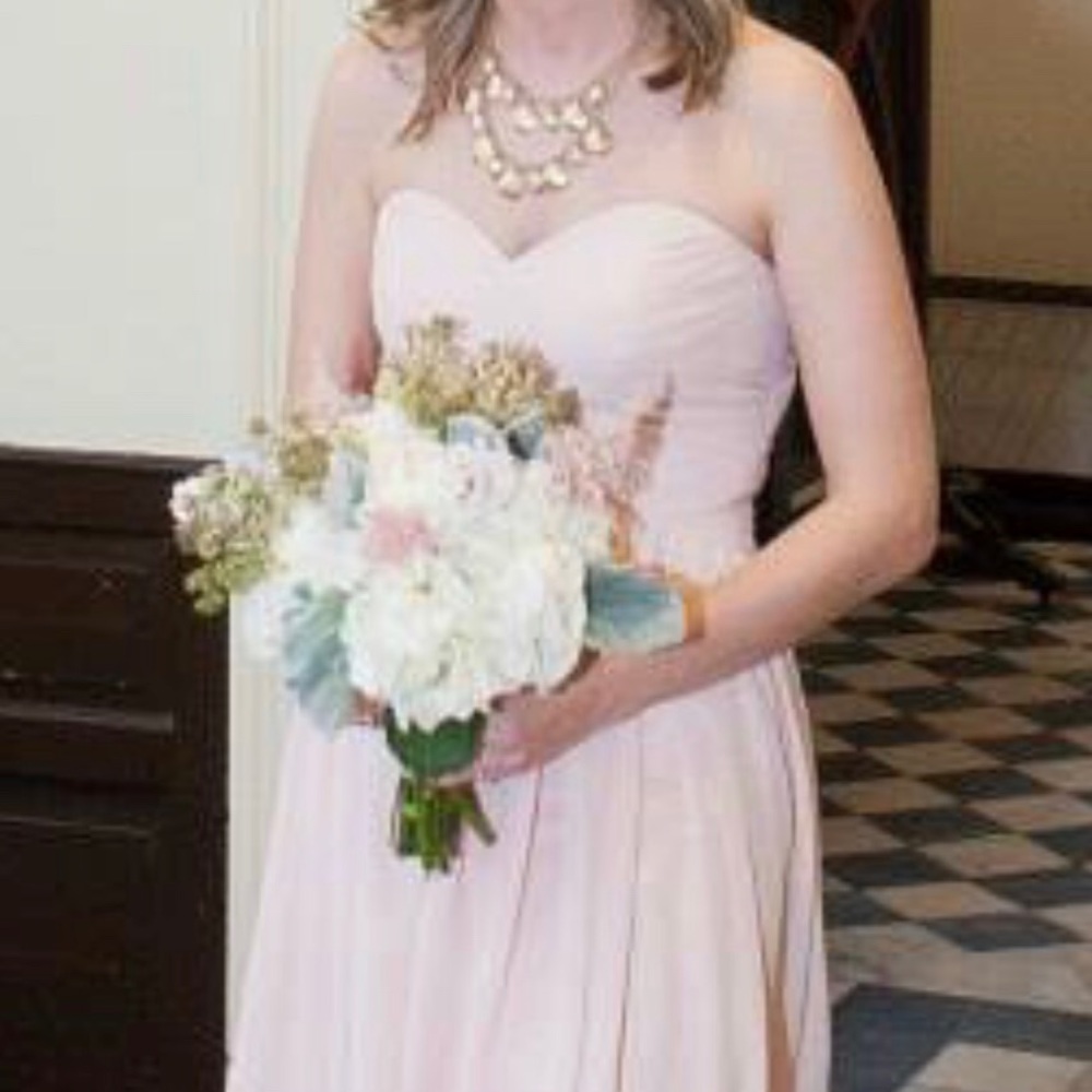 JJs House Bridesmaids Dress - Pale Pink